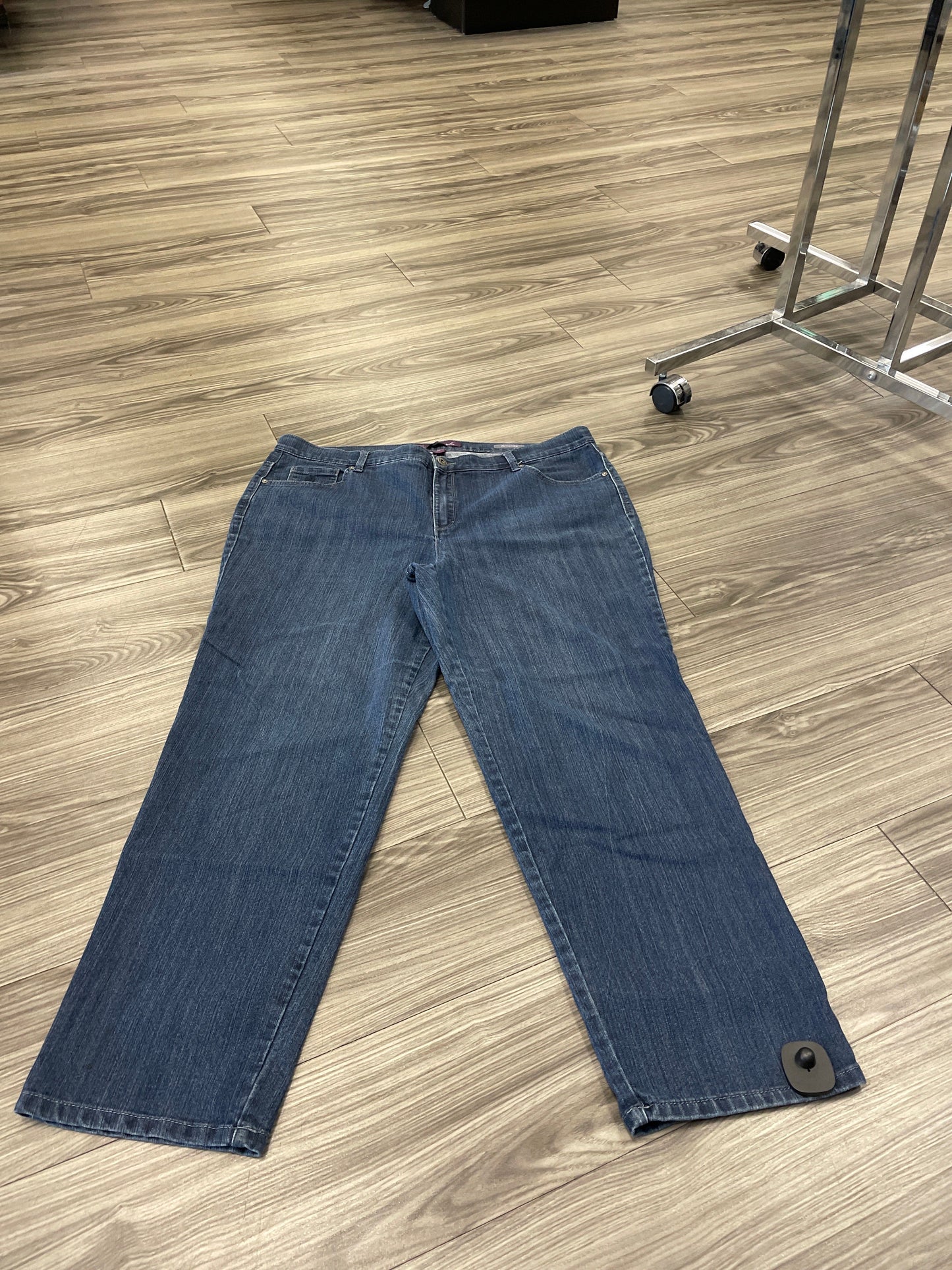 Blue Jeans Straight Gloria Vanderbilt, Size 18