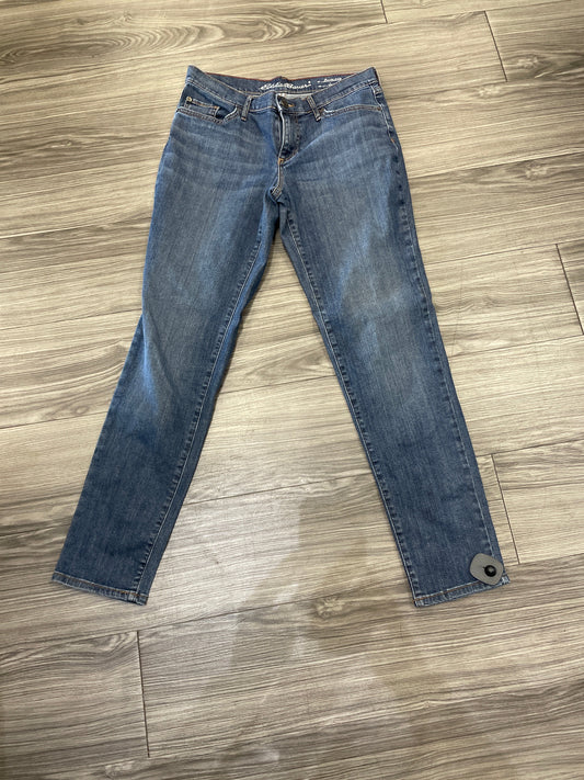 Jeans Boyfriend By Eddie Bauer In Blue, Size: 4