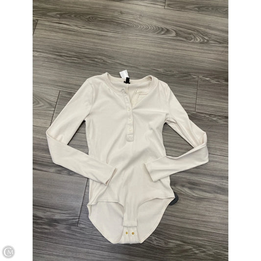 Bodysuit By J. Crew In Cream, Size: M