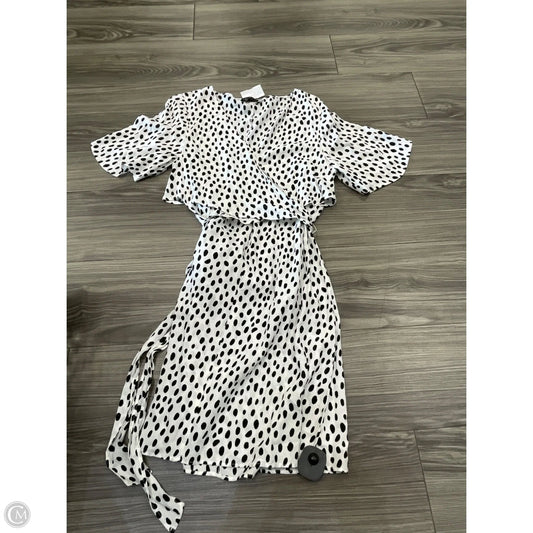 Dress Casual Short By Zara In Black & White, Size: S