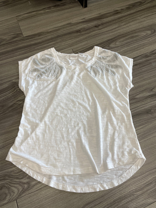 Top Short Sleeve By Chicos  Size: S