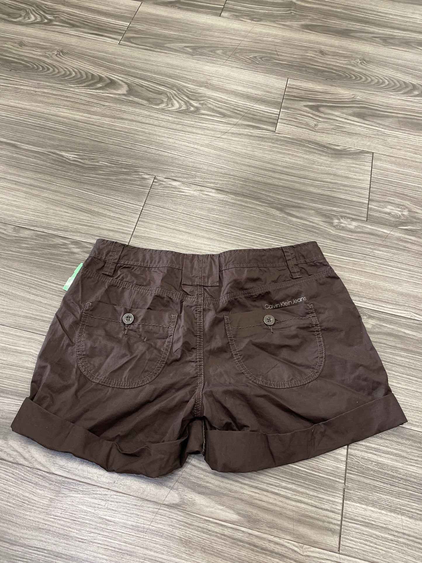 Brown Shorts Calvin Klein, Size 6