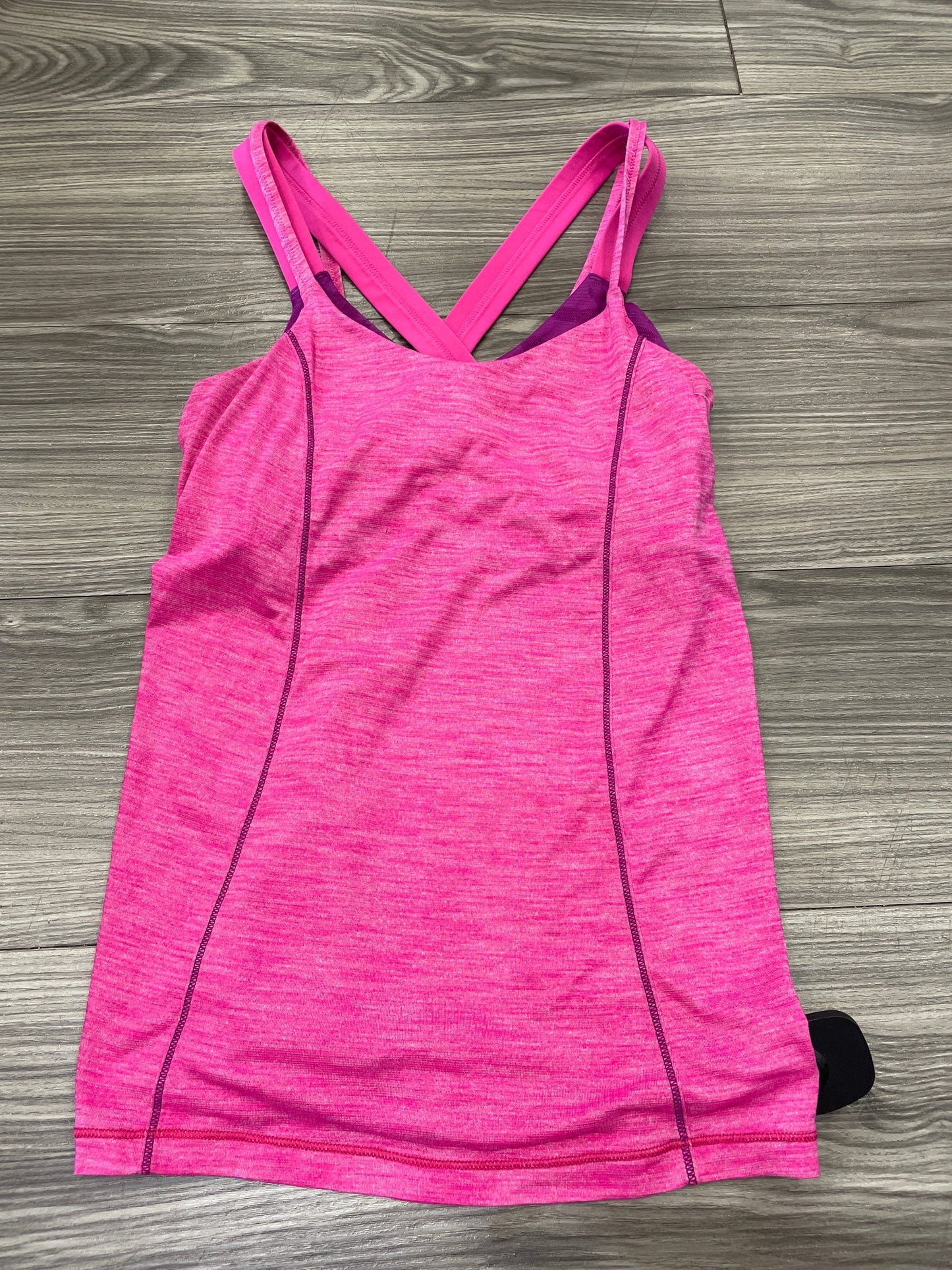 Pink Athletic Tank Top Lululemon, Size 6