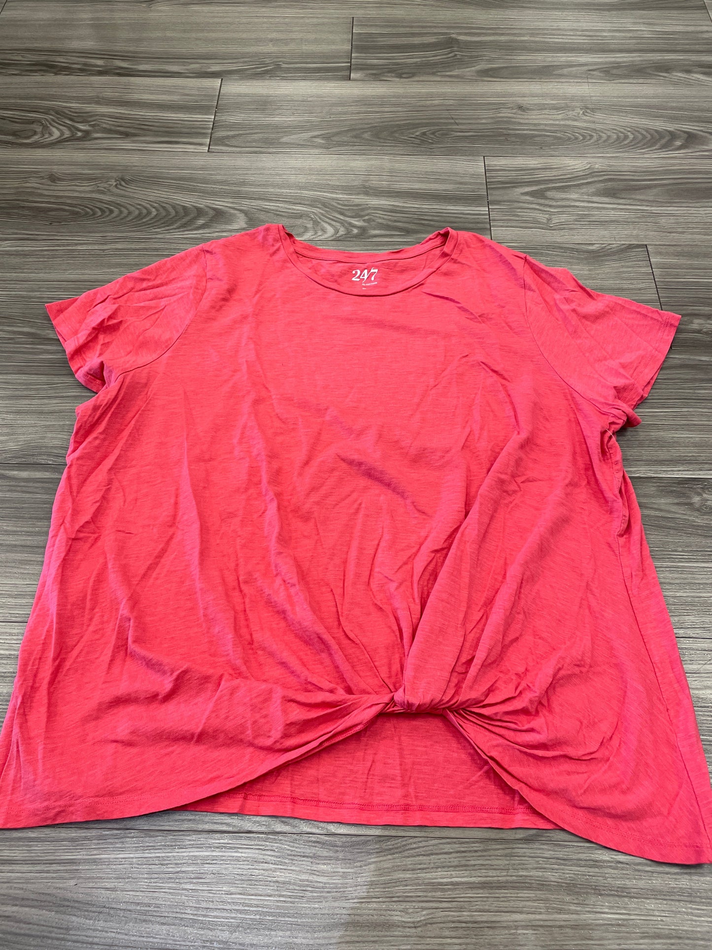 Red Top Short Sleeve Maurices, Size 3x