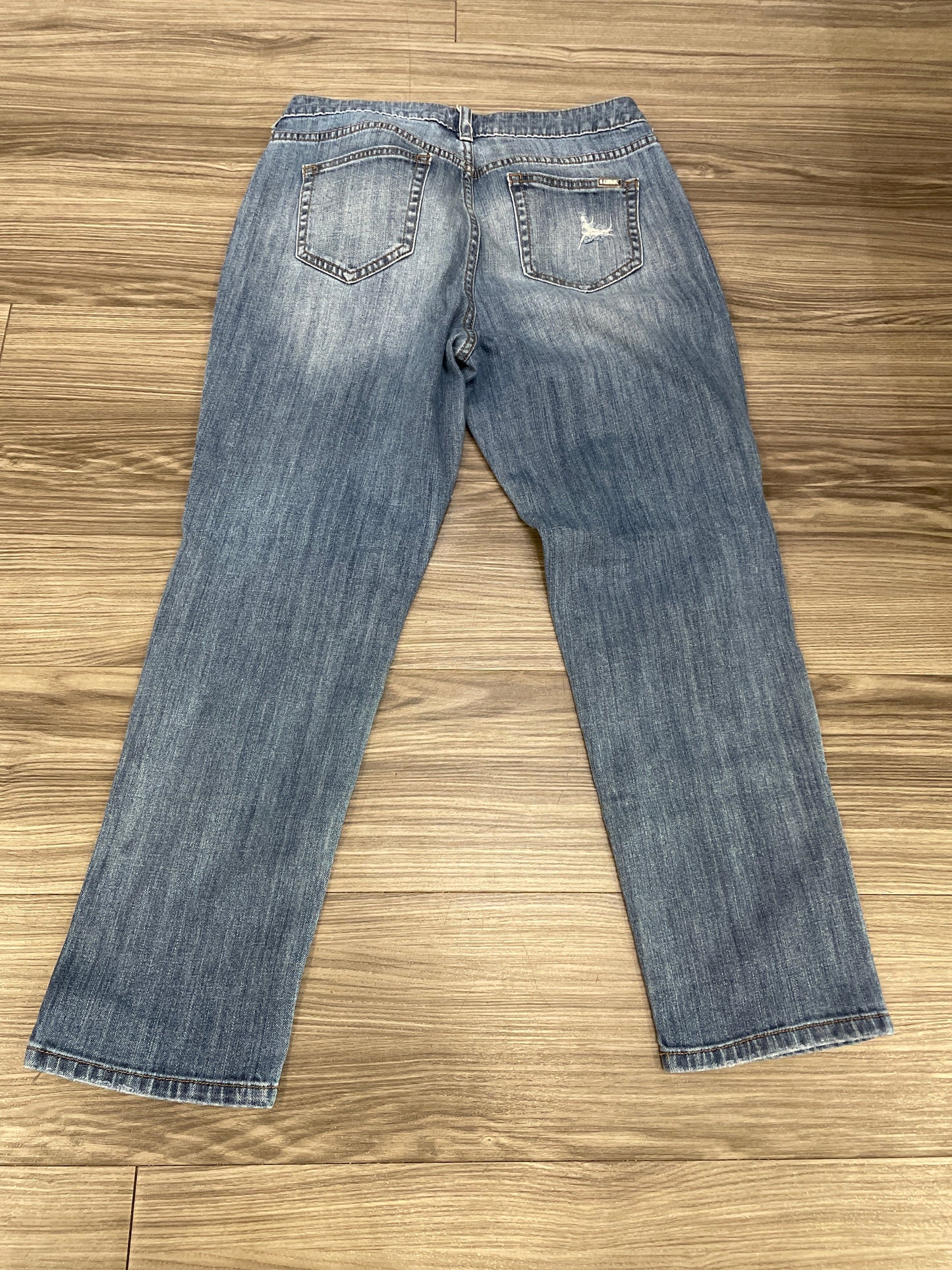 Jeans Boyfriend By Jennifer Lopez In Blue, Size: 8