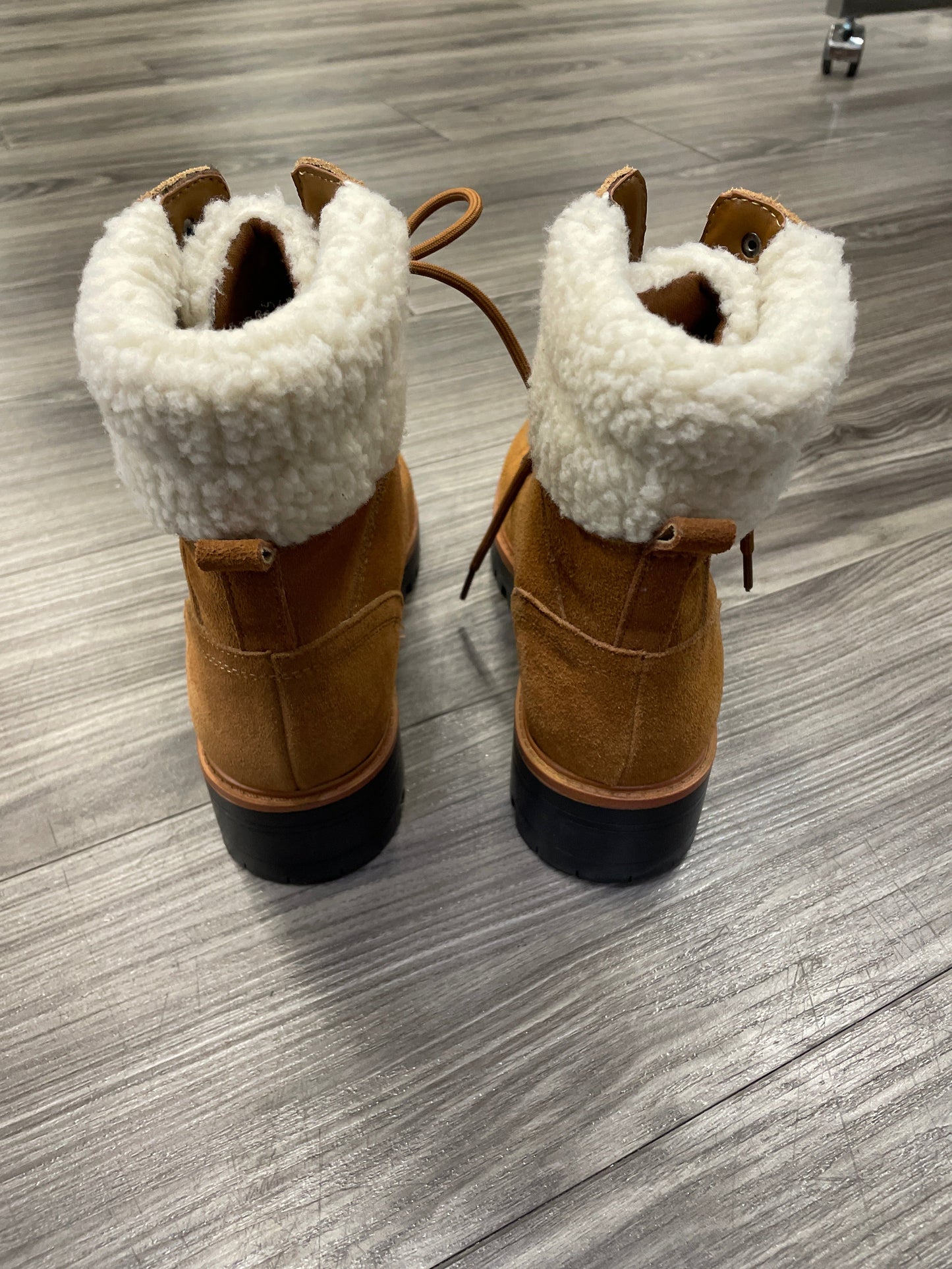 Boots Snow By Marc Fisher In Tan, Size: 8