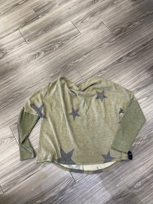 Sweatshirt Crewneck By Miss Me In Green, Size: L