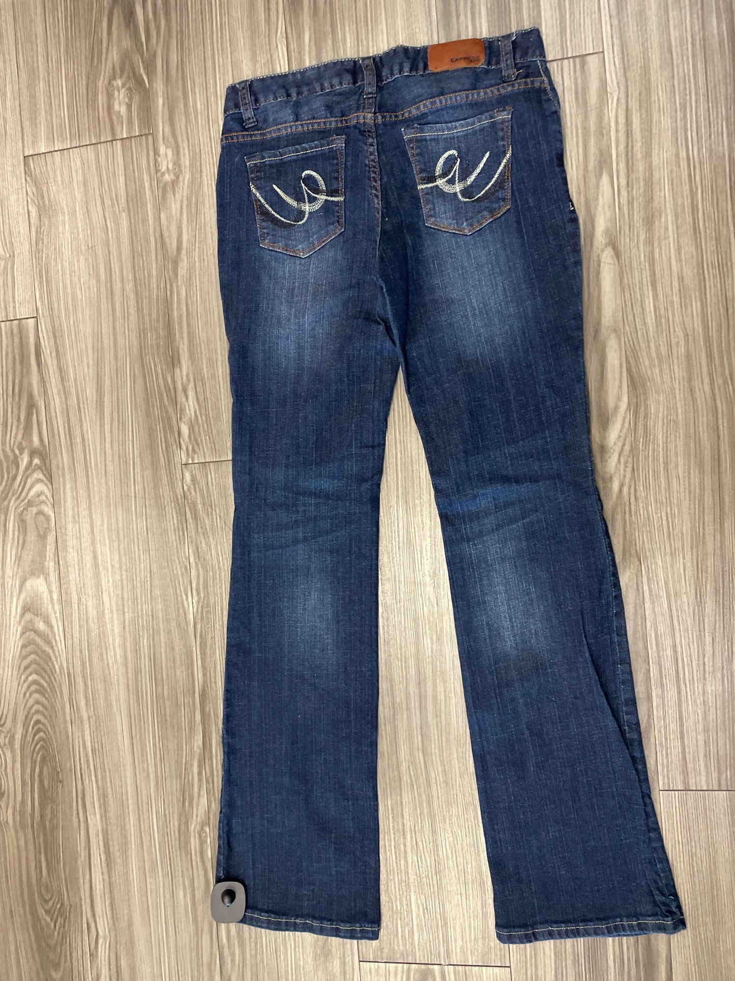 Jeans Boot Cut By Express In Blue, Size: 4