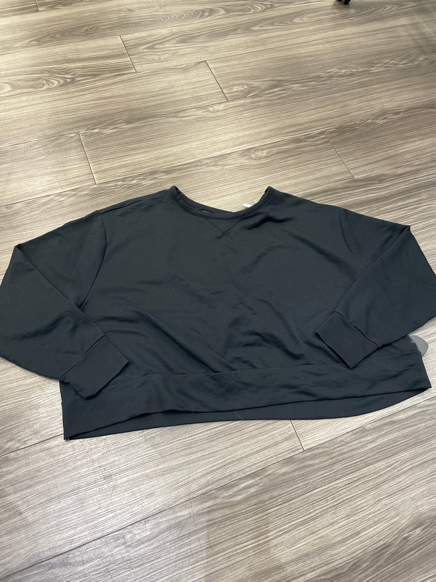 Sweatshirt Crewneck By Nike In Black, Size: 3x