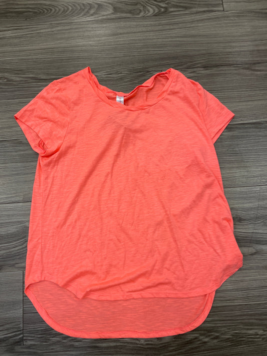 Top Short Sleeve Basic By No Boundaries In Orange, Size: 2x