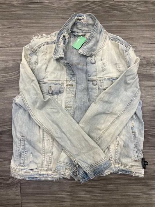 Jacket Denim By Aeropostale In Blue, Size: L