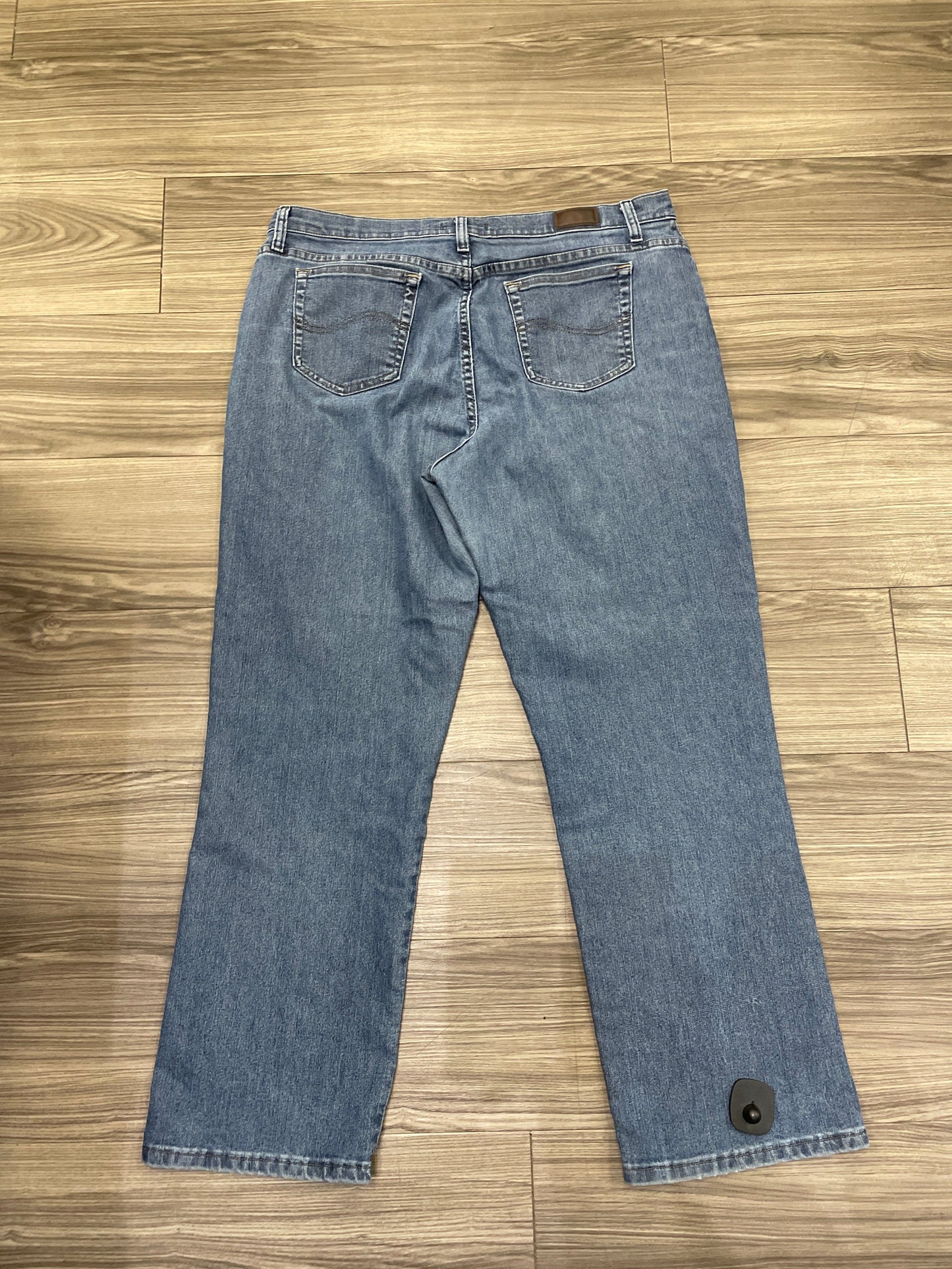 Jeans Boot Cut By Lee In Blue, Size: 18