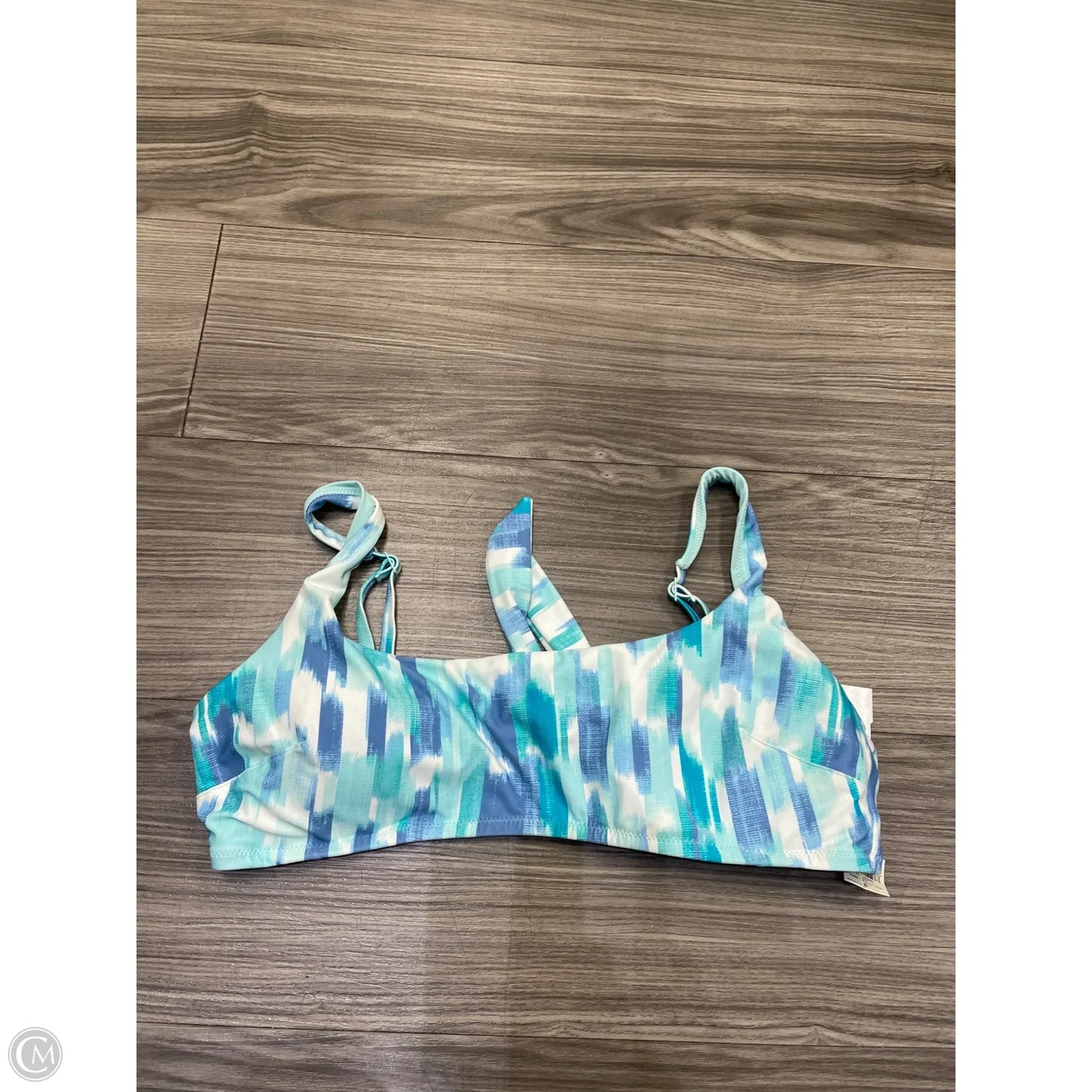 Swimsuit Top By Aerie In Blue, Size: Xl
