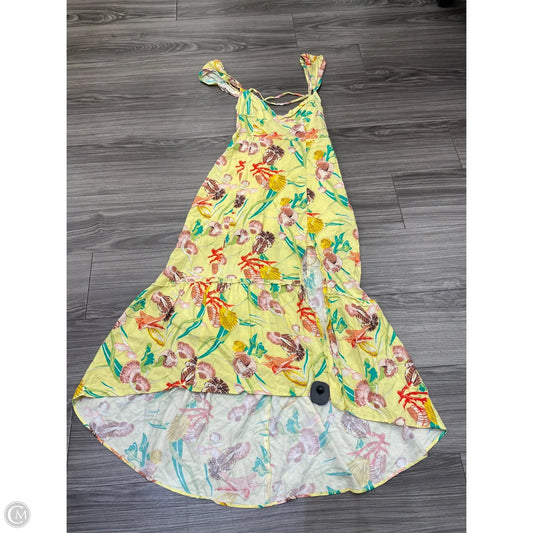 Dress Casual Midi By Urban Outfitters In Multi-colored, Size: S