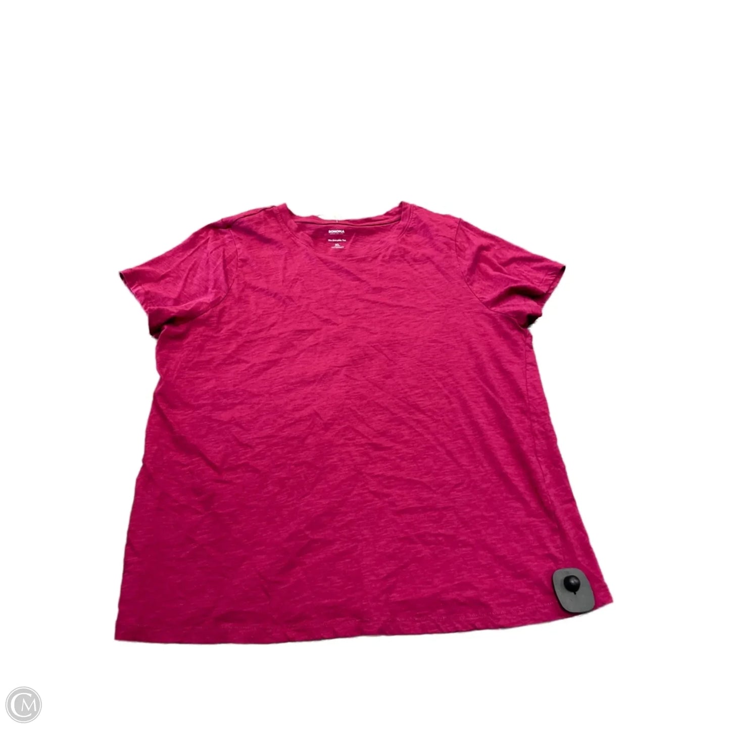 Top Short Sleeve Basic By Sonoma In Purple, Size: Xl