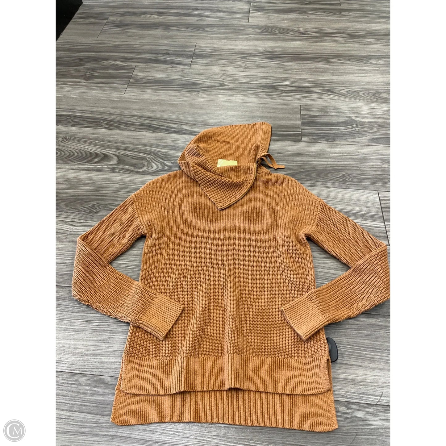 Sweatshirt Collar By Max Studio In Brown, Size: Xs