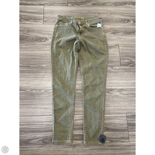 Jeans Designer By Michael Kors In Green, Size: 8