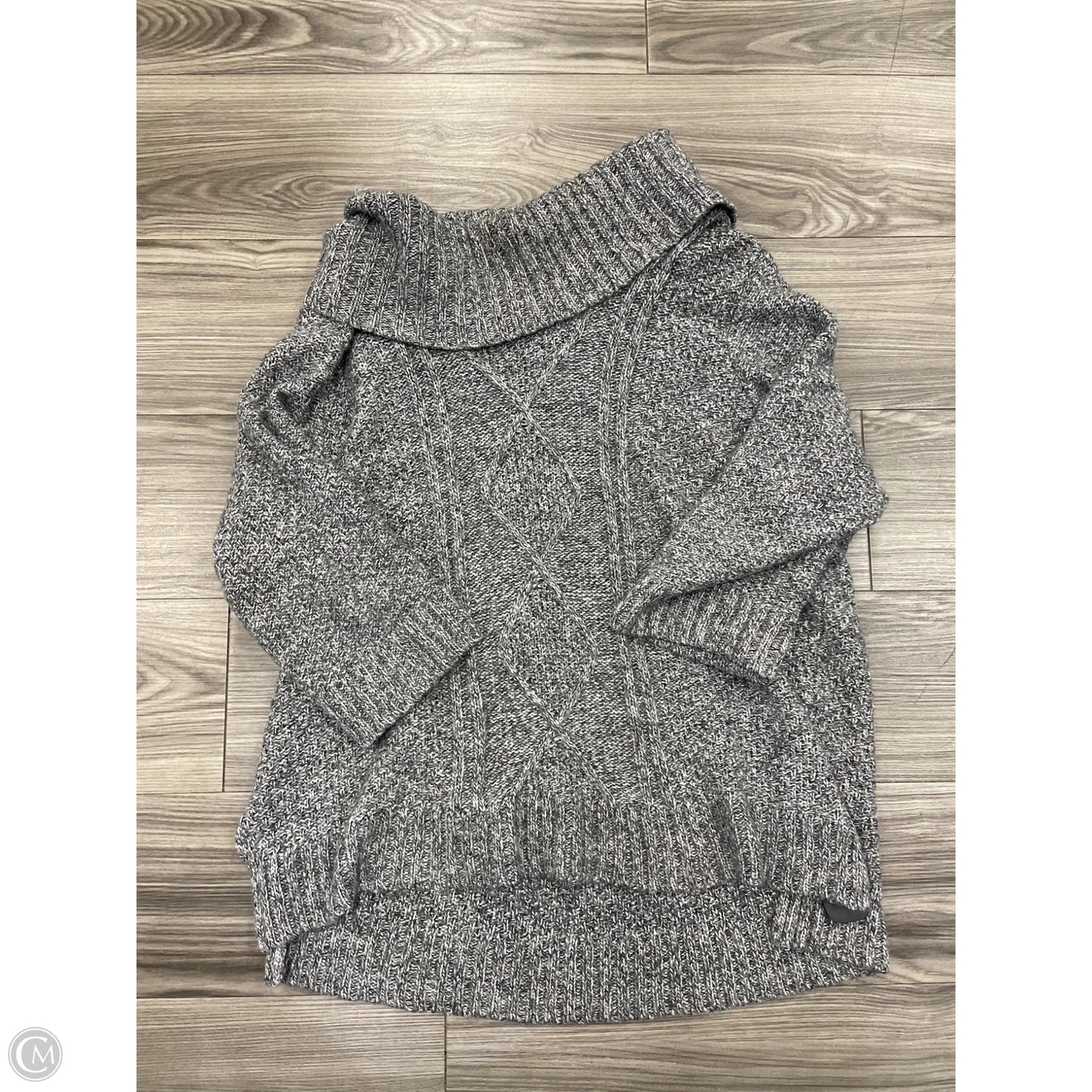 Sweater By Avenue In Grey, Size: 18
