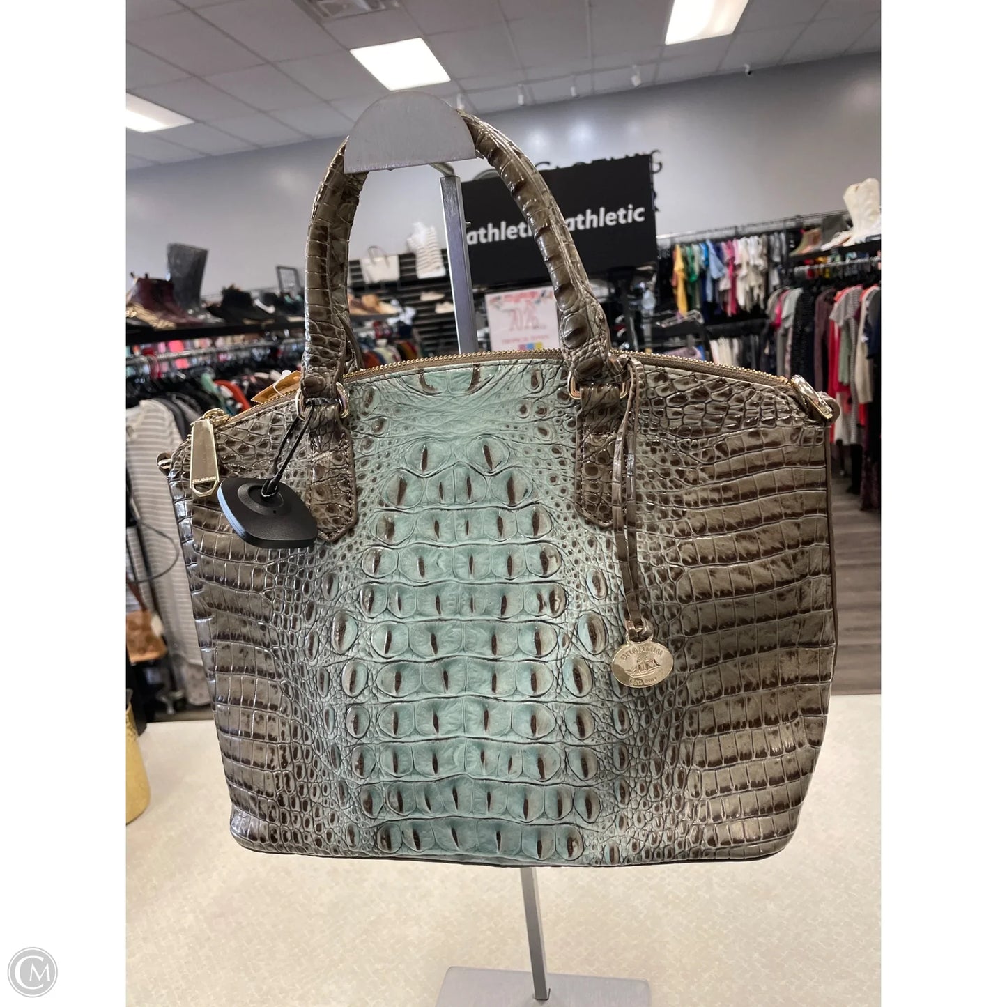 Handbag Designer By Brahmin, Size: Large