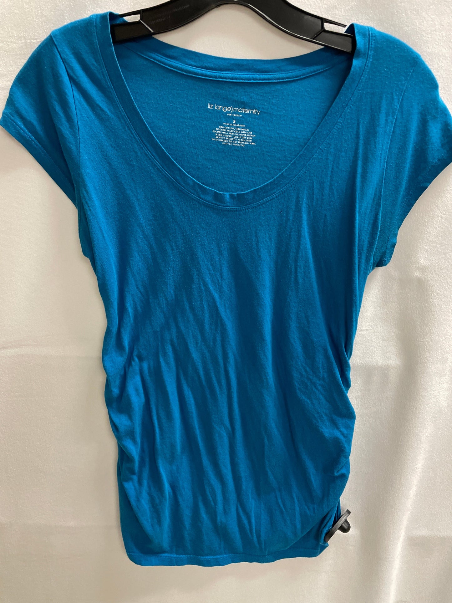 Maternity Top Short Sleeve By Liz Lange  Size: S