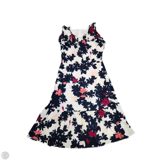 Dress Party Midi By Liz Claiborne In Floral Print, Size: 12