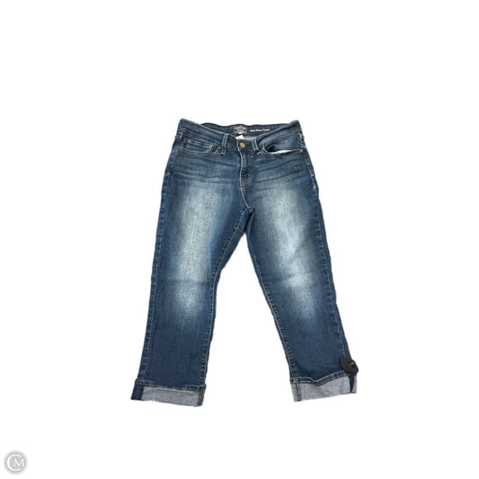 Capris By Levis In Blue Denim, Size: 12