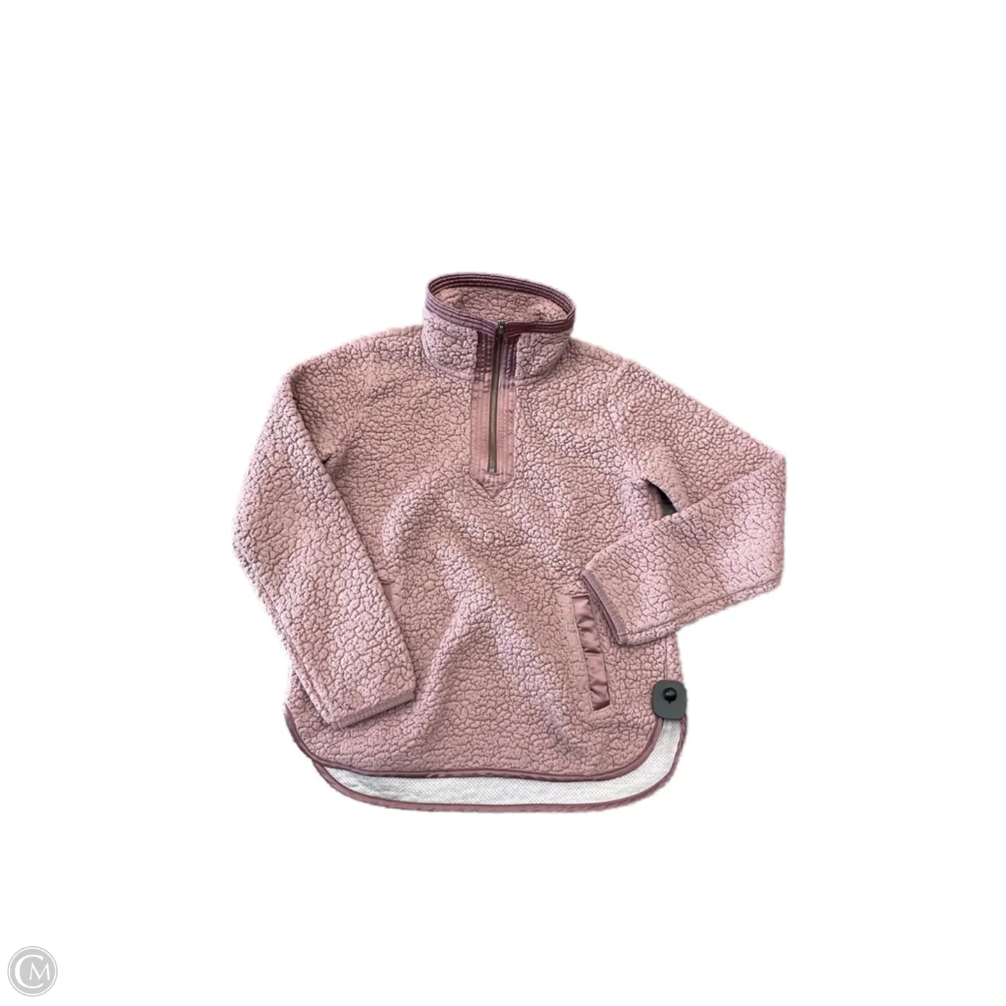 Sweatshirt Collar By Abercrombie And Fitch In Purple, Size: Xs