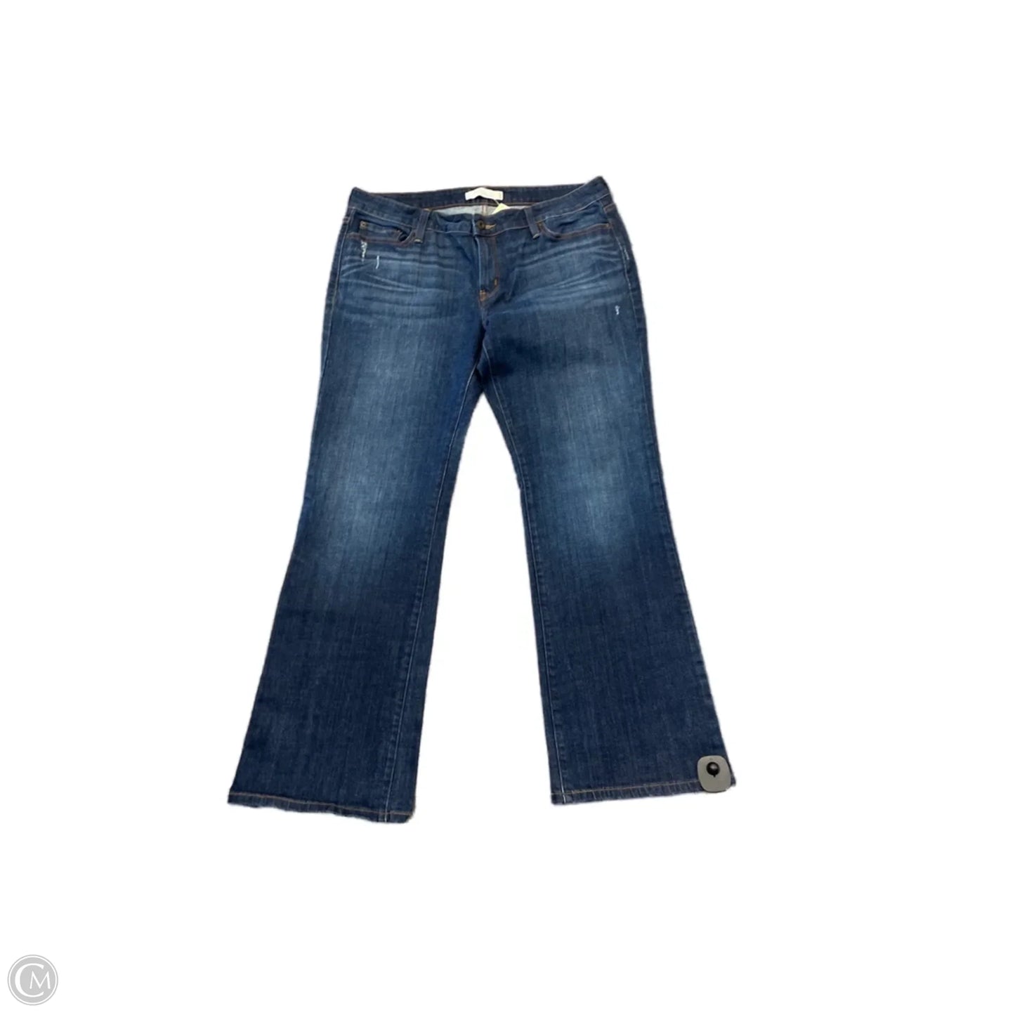 Jeans Boot Cut By Levis In Blue Denim, Size: 14