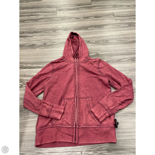 Sweatshirt Hoodie By Sonoma In Red, Size: S