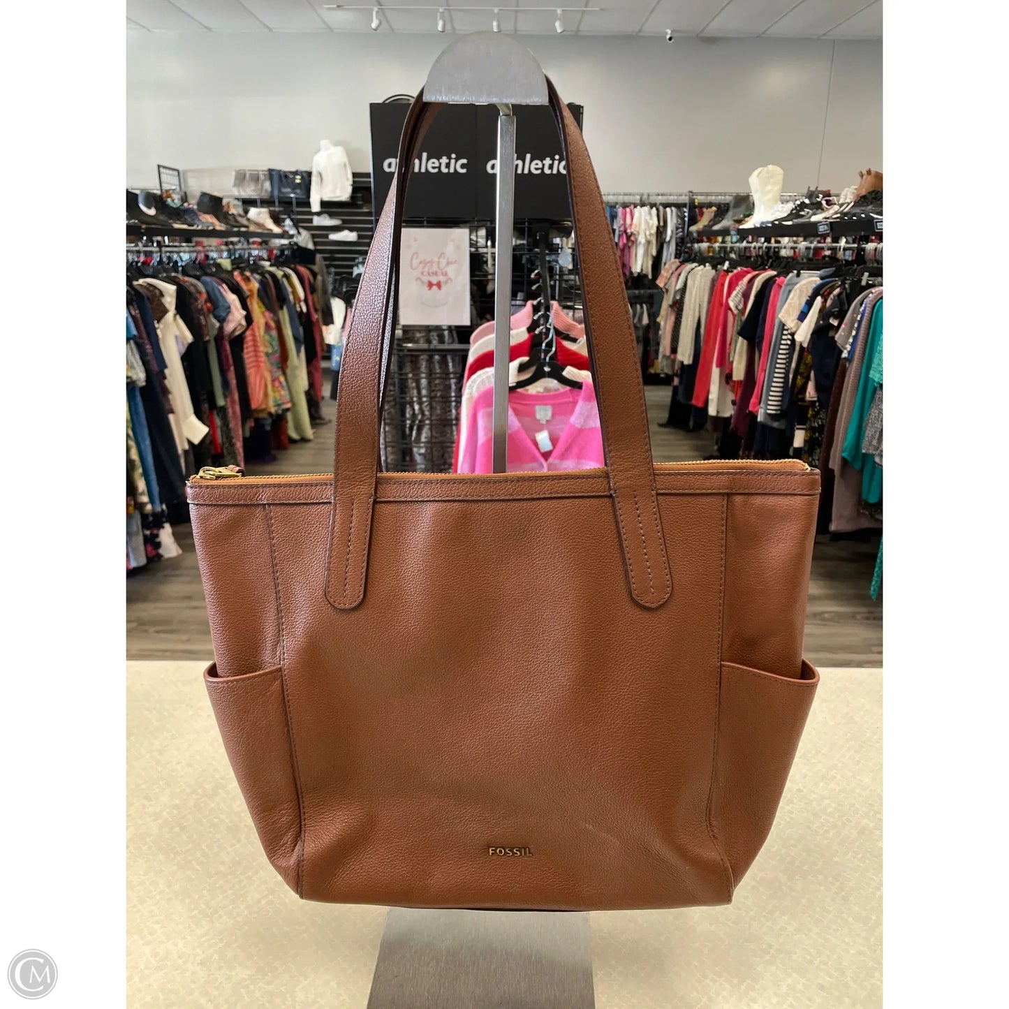 Handbag By Fossil, Size: Medium