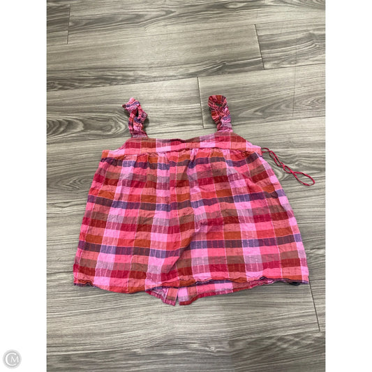 Tank Top By Isaac Mizrahi In Pink & Purple, Size: M