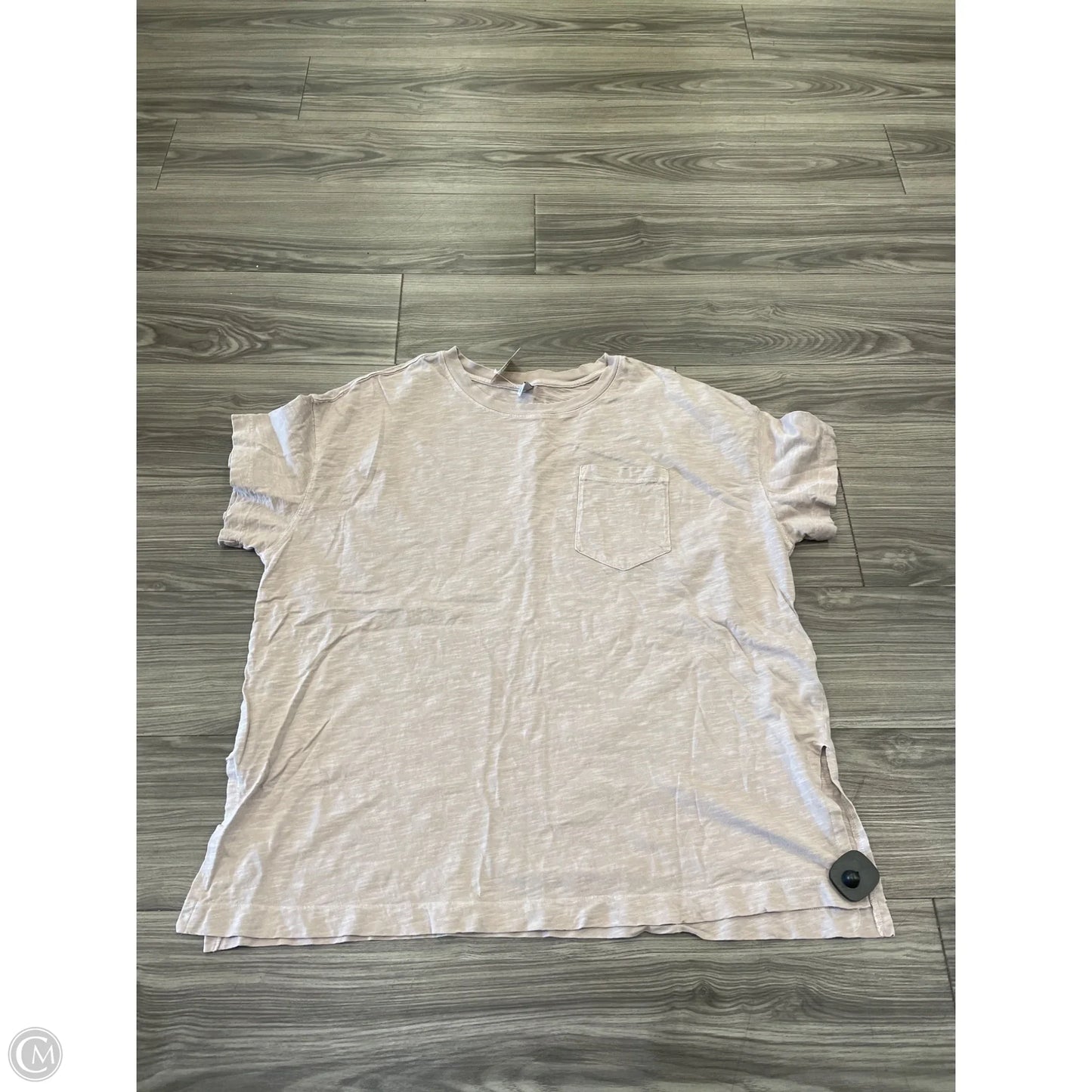 Top Short Sleeve Basic By Old Navy In Pink, Size: Xl