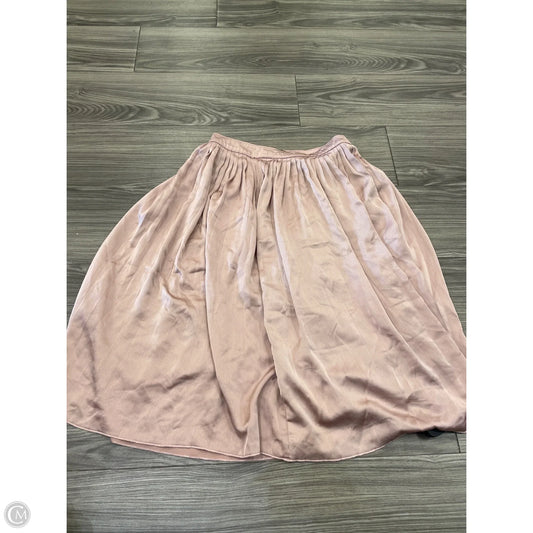 Skirt Midi By Abercrombie And Fitch In Pink, Size: S