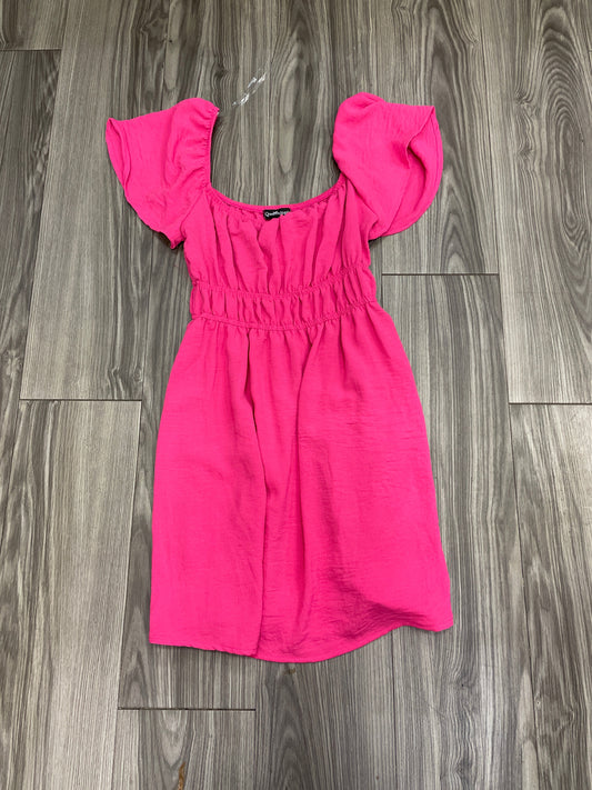 Dress Casual Short By Clothes Mentor In Pink, Size: S