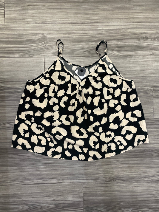 Tank Top By Clothes Mentor In Animal Print, Size: 4x