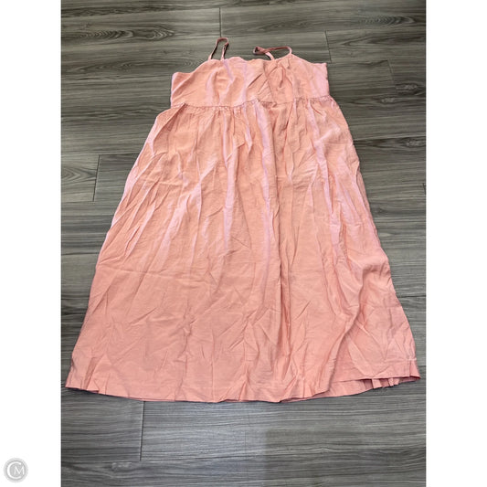 Dress Casual Maxi By A New Day In Pink, Size: 2x