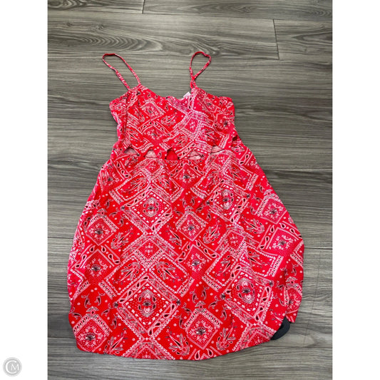 Dress Casual Short By Divided In Red, Size: 6