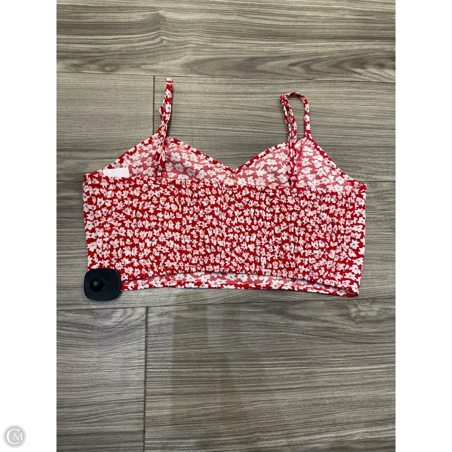 Tank Top By Shein In Floral Print, Size: L