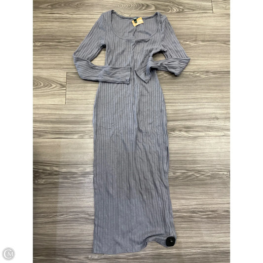 Dress Casual Maxi By Wild Fable In Grey, Size: M