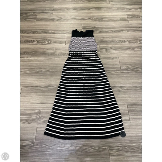 Dress Casual Maxi By A New Day In Black & White, Size: Xl