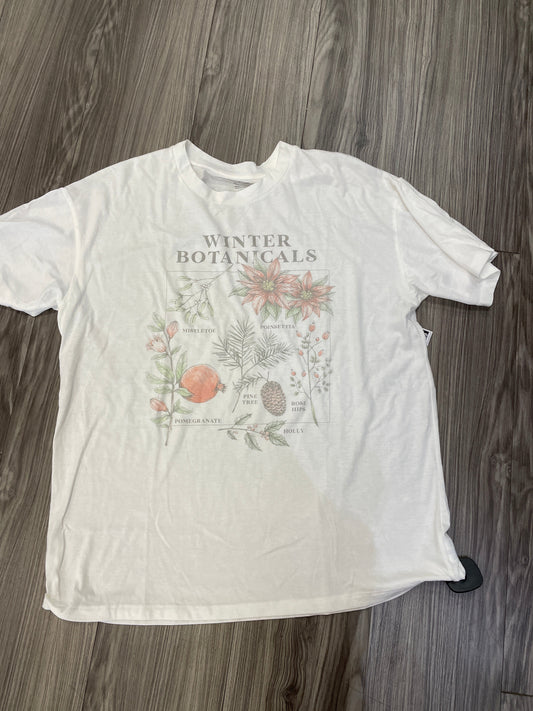 White Top Short Sleeve American Eagle, Size Xs