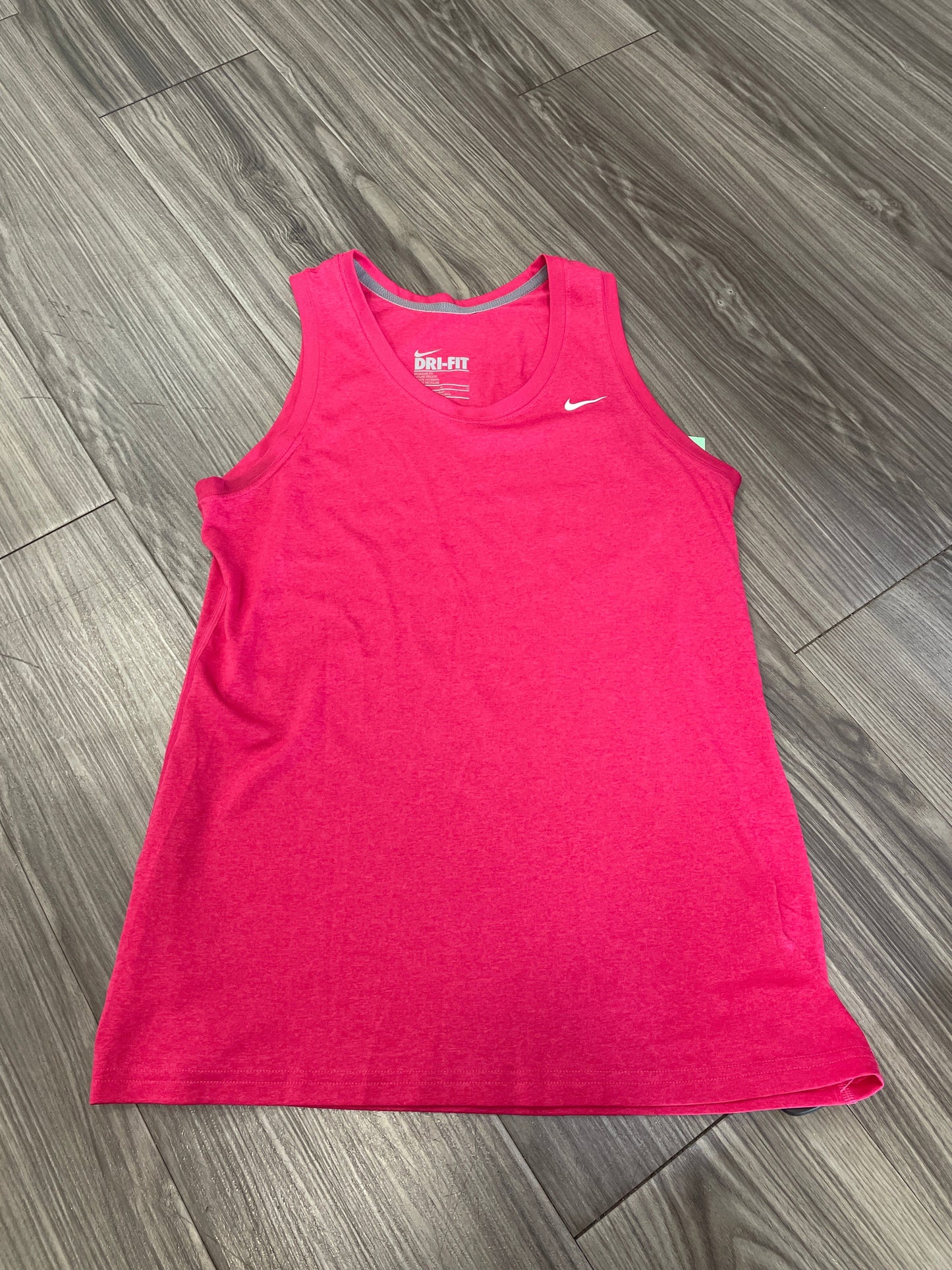 Pink Athletic Tank Top Nike, Size L