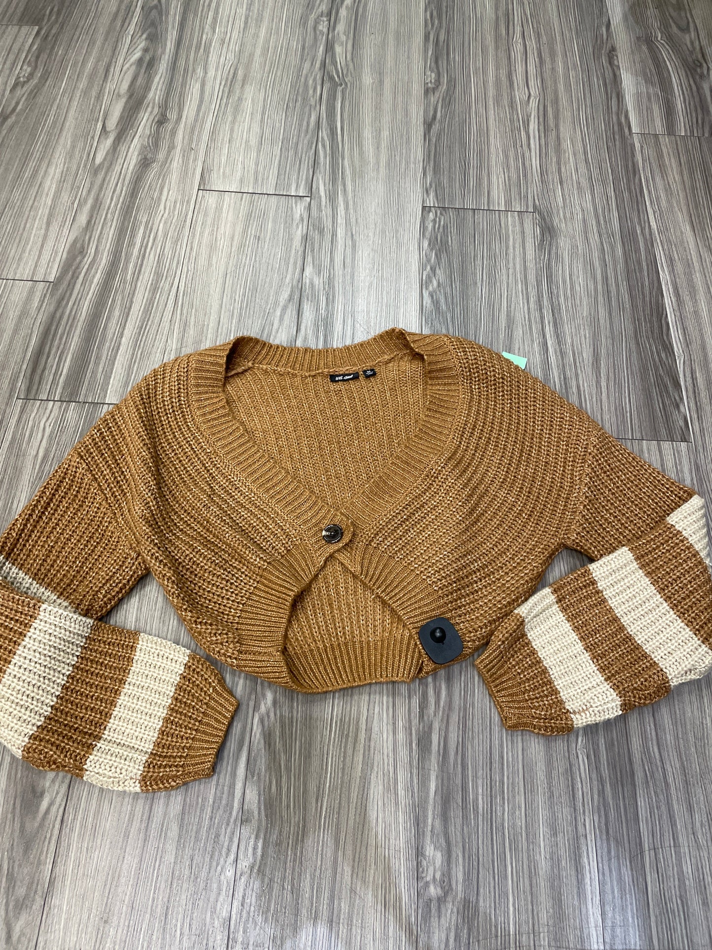 Brown Cardigan Clothes Mentor, Size M