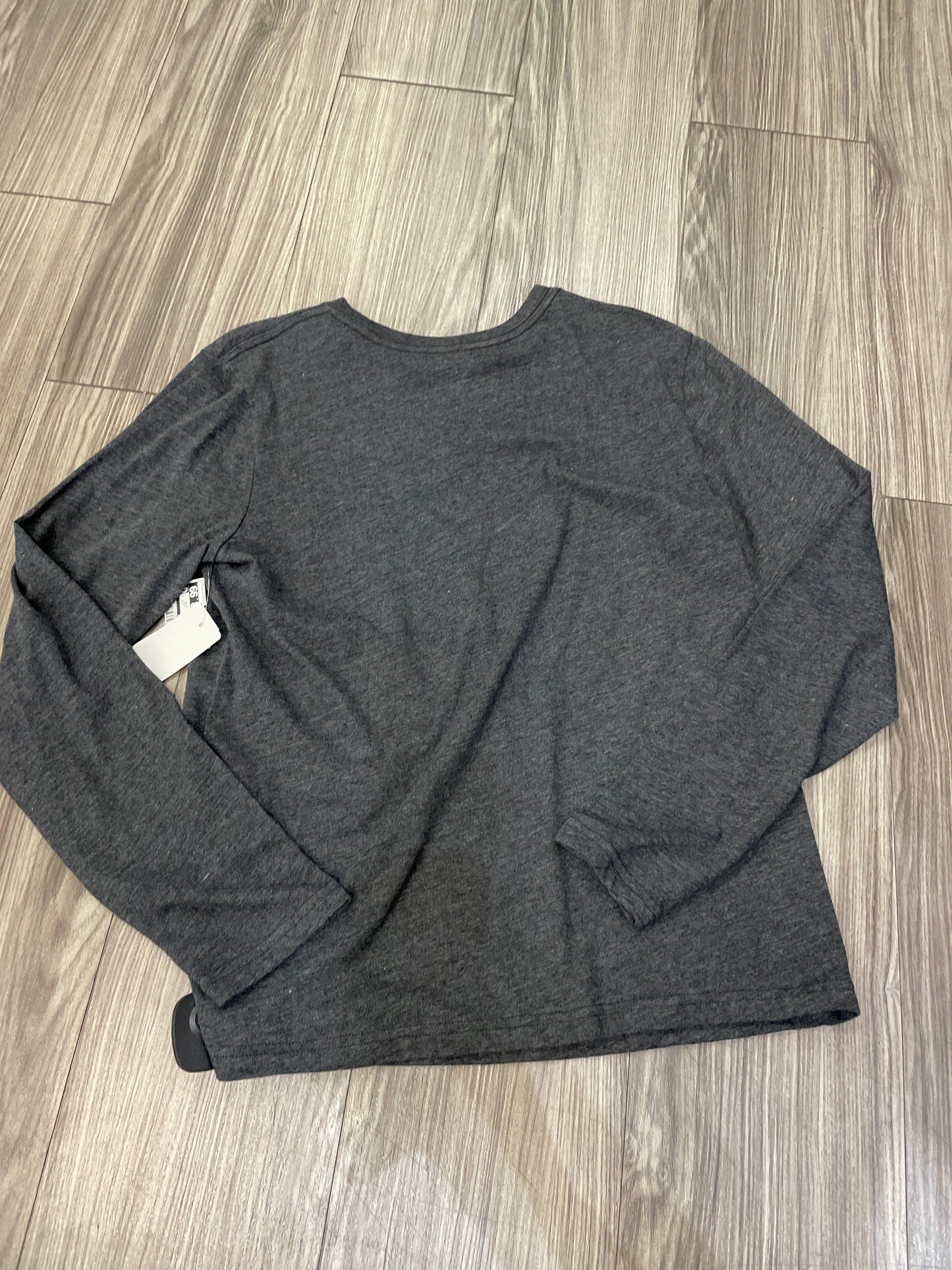 Grey Top Long Sleeve Wrangler, Size M