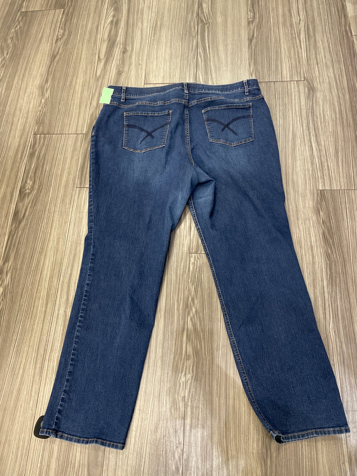 Blue Jeans Straight Cj Banks, Size 20