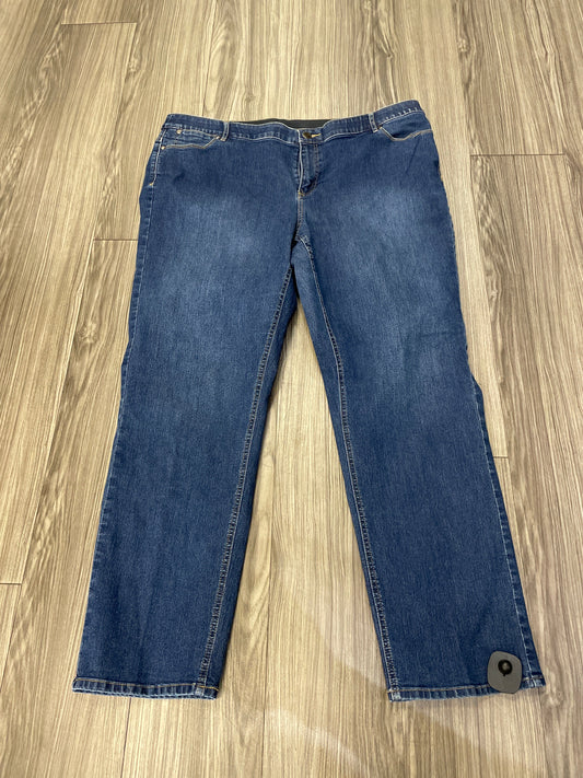 Blue Jeans Straight Cj Banks, Size 20