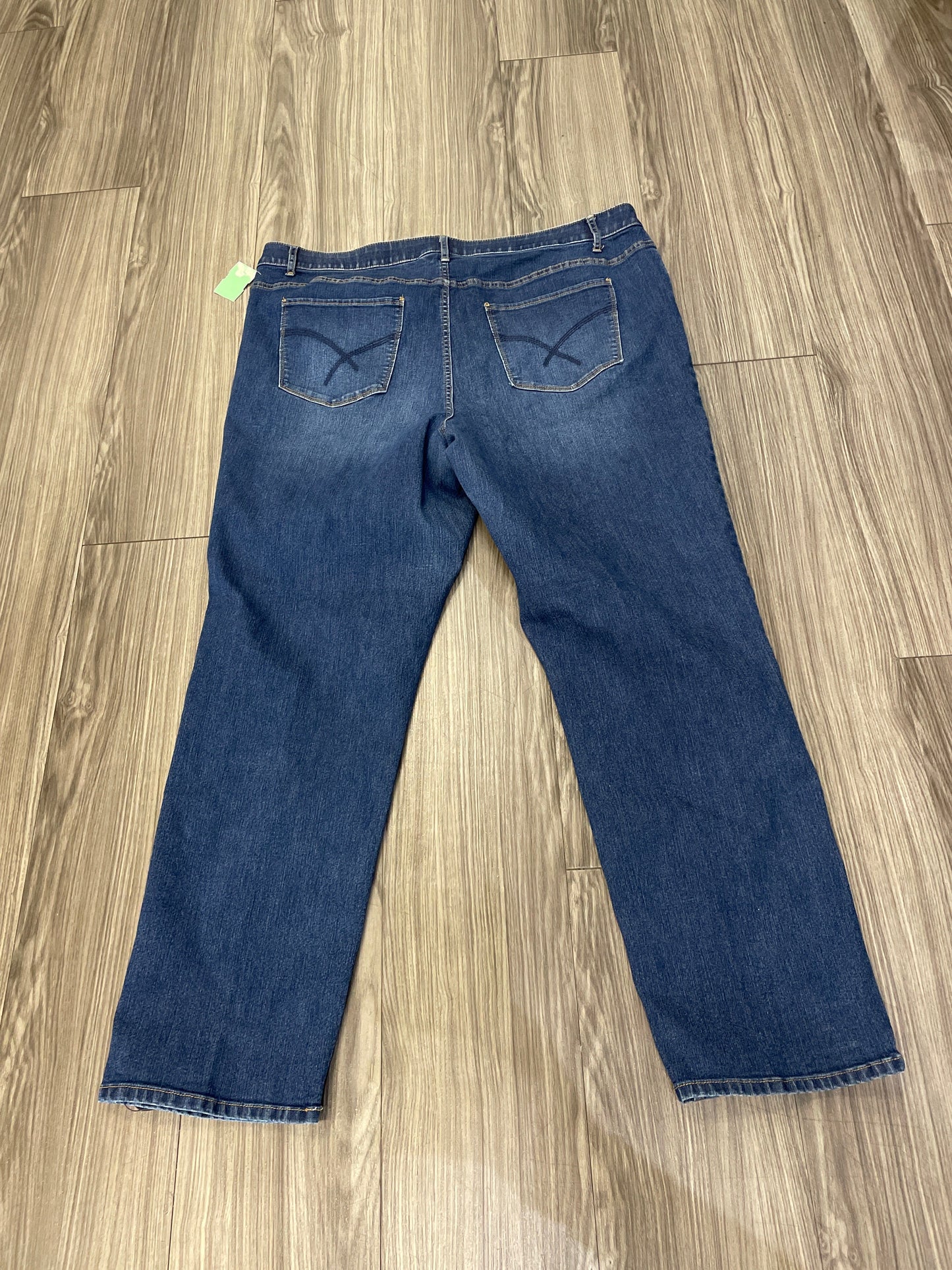 Blue Jeans Straight Cj Banks, Size 20