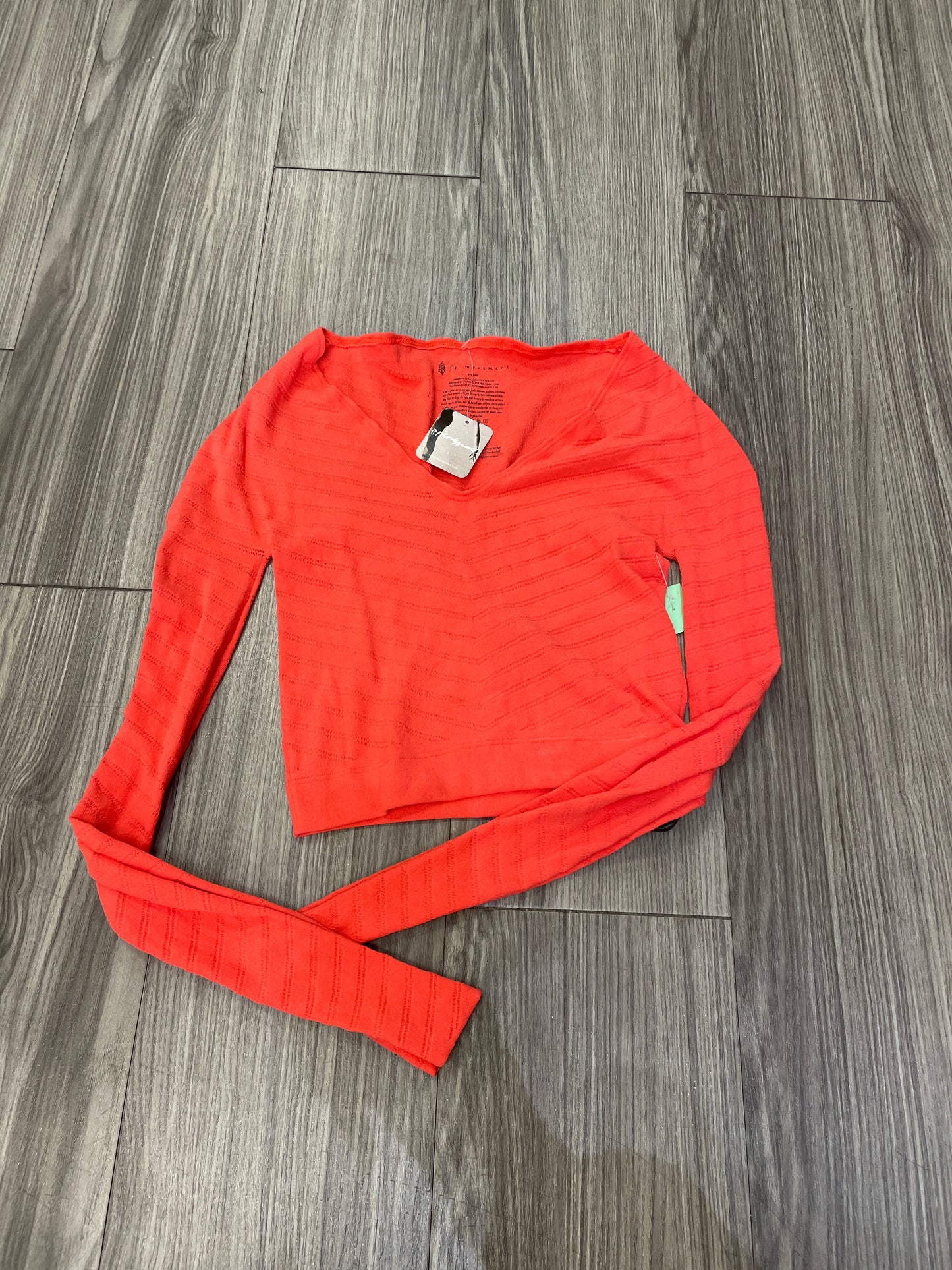 Coral Top Long Sleeve Free People, Size M