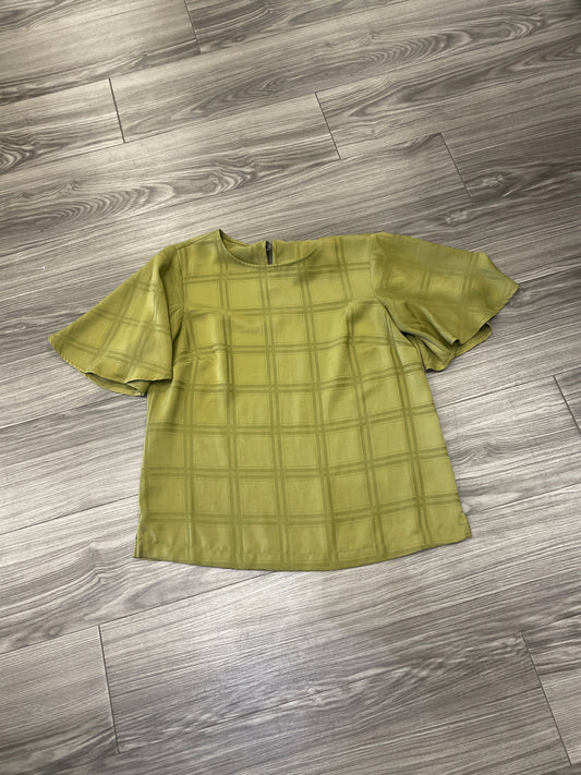 Top Short Sleeve By A New Day In Green, Size: S