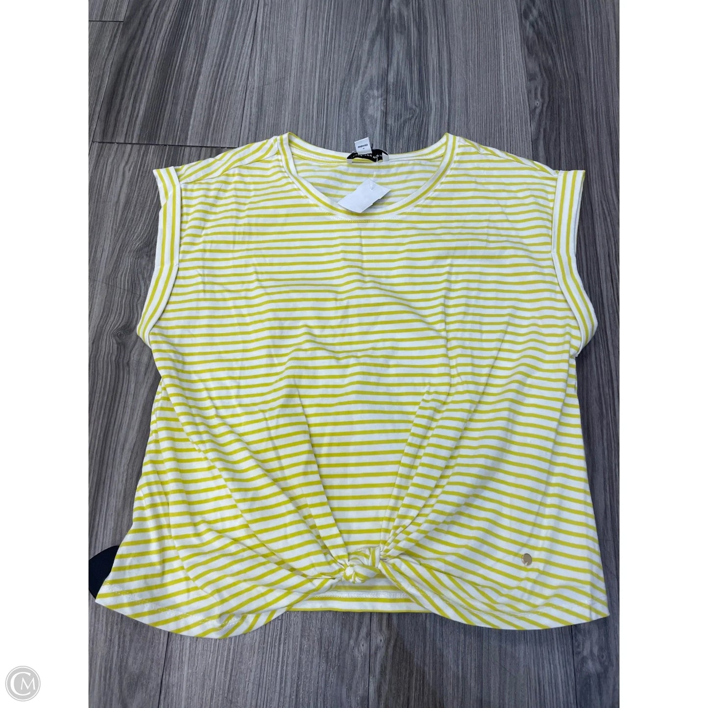 Top Sleeveless By Marc New York In Yellow, Size: S